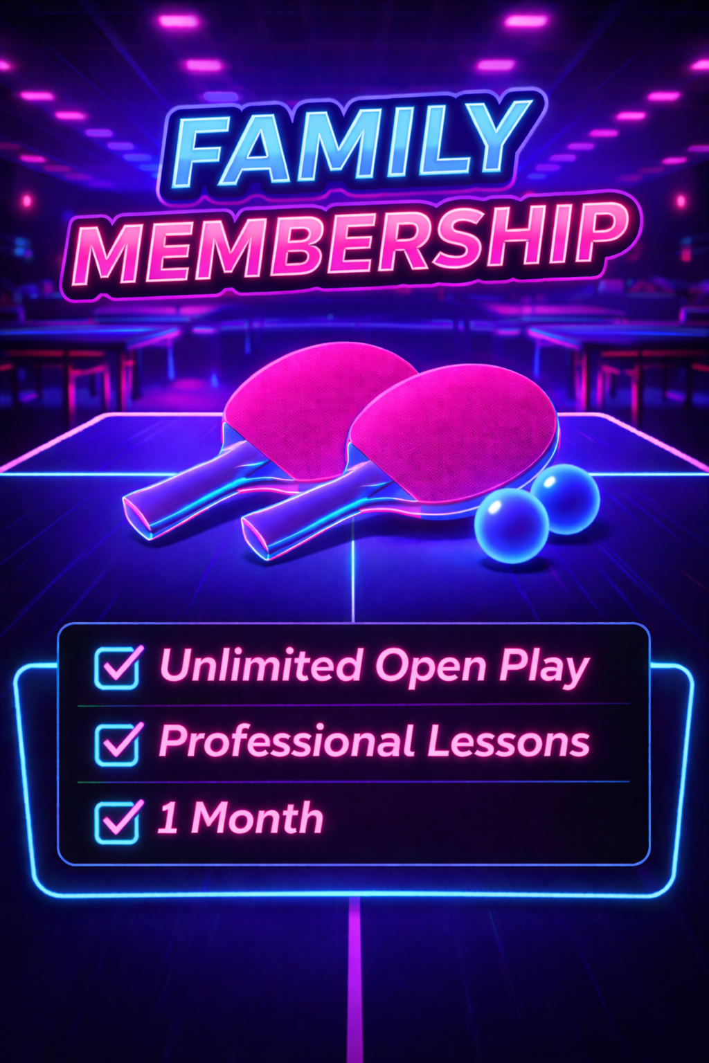 Family Membership - 1 Month