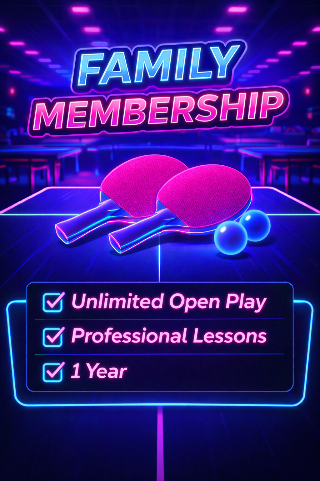 Family Membership - 1 Year